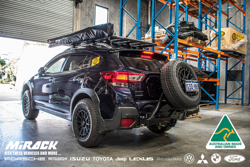 Load image into Gallery viewer, MIRACK GEN4 SWINGING SPARE WHEEL CARRIER | BASICS BUNDLE