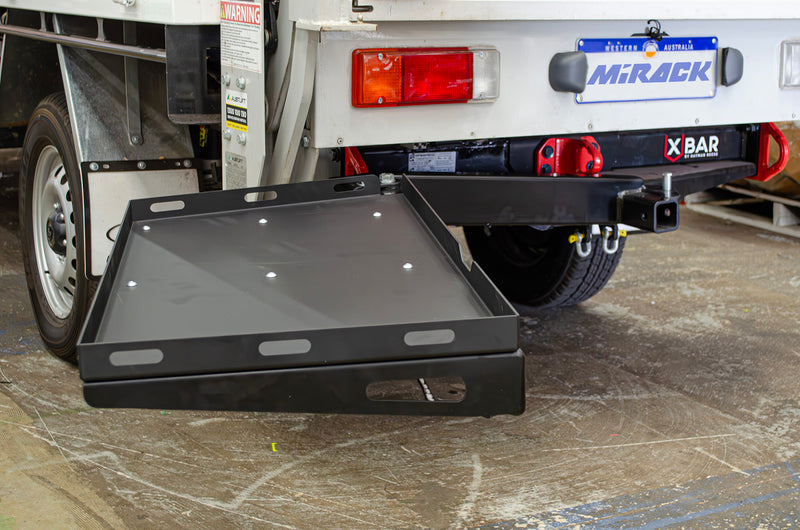 Load image into Gallery viewer, MIRACK SWINGING CARGO HITCH TRAY