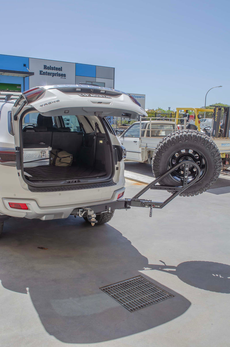 Load image into Gallery viewer, MIRACK GEN4 SWINGING SPARE WHEEL CARRIER | BASICS BUNDLE