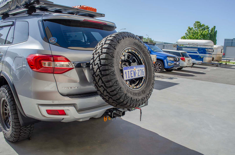 Load image into Gallery viewer, MIRACK GEN4 SWINGING SPARE WHEEL CARRIER | BASICS BUNDLE