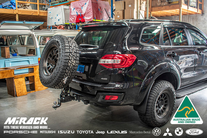 Load image into Gallery viewer, TILTING SPARE WHEEL CARRIER | GEN3 | 2T TOWING