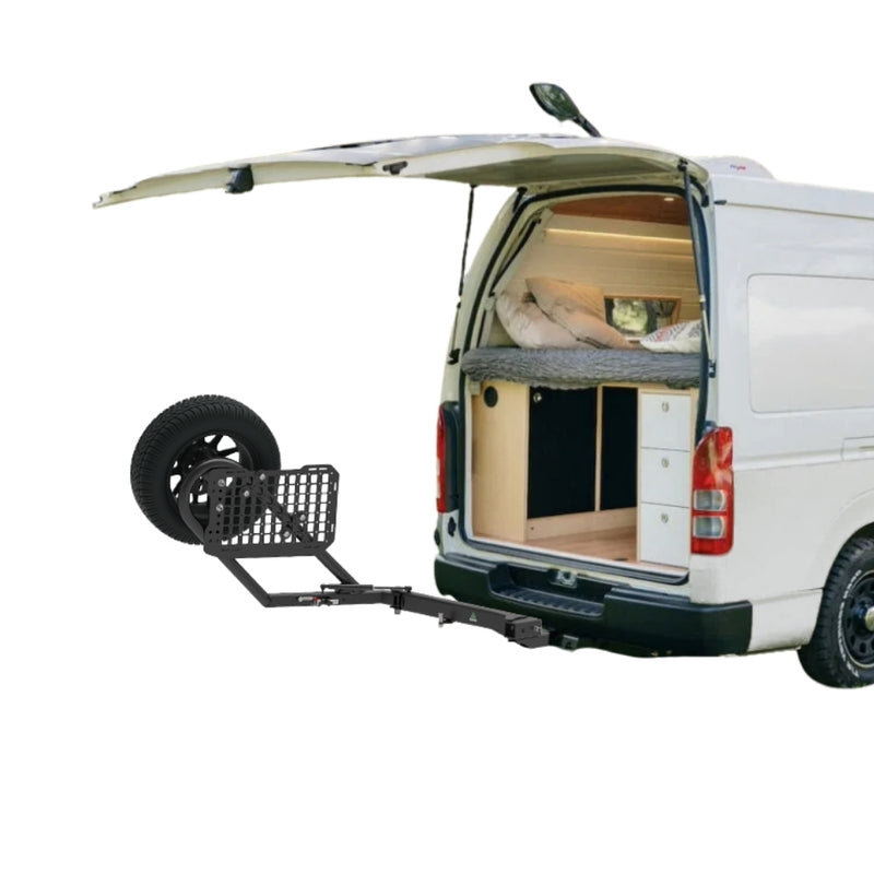 Load image into Gallery viewer, VAN MODEL SWINGING SPARE TYRE CARRIER