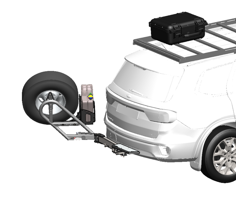 Load image into Gallery viewer, GEN4 SWING CARRIER COMPACT STEP ATTACHMENT