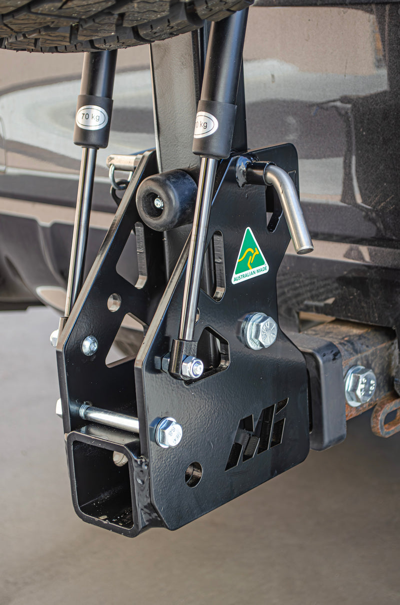 Load image into Gallery viewer, MIRACK GEN3 TILTING SPARE WHEEL CARRIER | BASICS BUNDLE