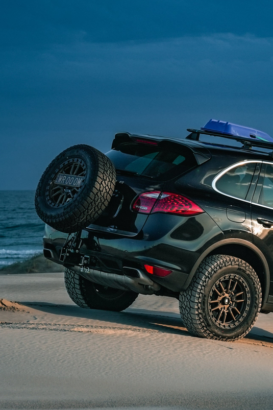 TILTING SPARE WHEEL CARRIER | GEN3 | 2T TOWING