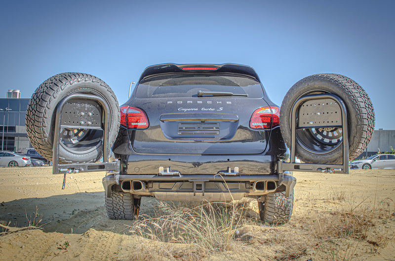 Load image into Gallery viewer, PORSCHE CAYENNE 958 REAR BAR | DUAL SWINGING