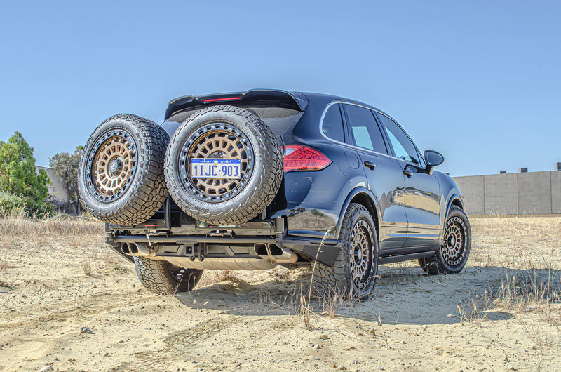 Load image into Gallery viewer, PORSCHE CAYENNE 958 REAR BAR | DUAL SWINGING