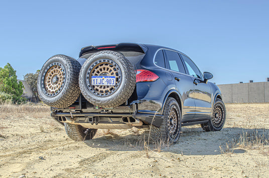 PORSCHE CAYENNE 958 REAR BAR | DUAL SWINGING