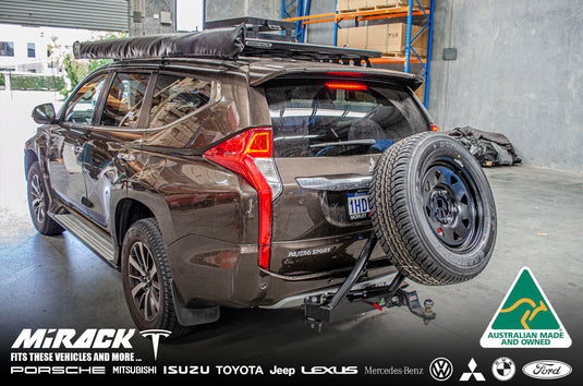 GEN4 SWINGING SPARE WHEEL CARRIER | BASICS BUNDLE