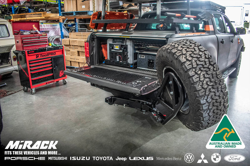 Load image into Gallery viewer, GEN4 SWINGING SPARE WHEEL CARRIER | BASICS BUNDLE
