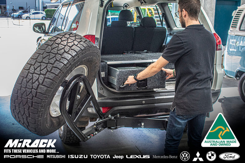 Load image into Gallery viewer, GEN4 SWINGING SPARE WHEEL CARRIER | BASICS BUNDLE
