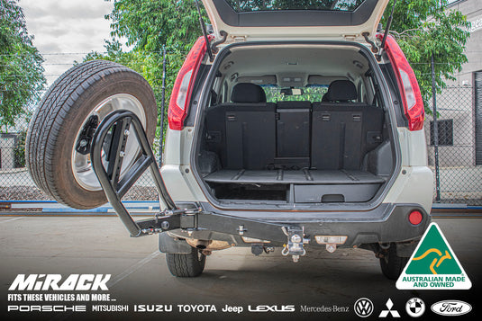 GEN4 SWINGING SPARE WHEEL CARRIER | BASICS BUNDLE