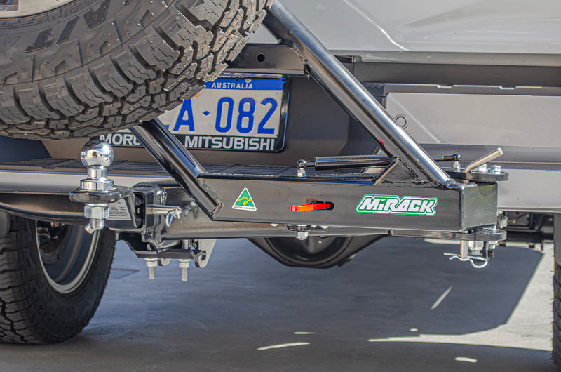Load image into Gallery viewer, MIRACK GEN4 SWINGING SPARE WHEEL CARRIER | BASICS BUNDLE
