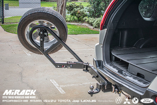 GEN4 SWINGING SPARE WHEEL CARRIER | BASICS BUNDLE