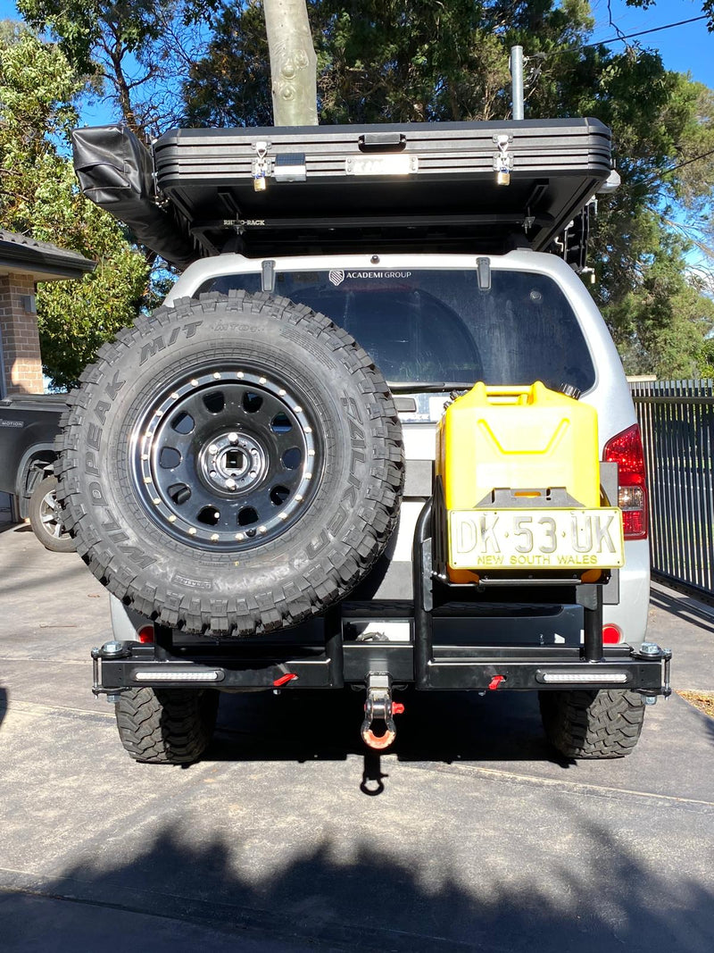 Load image into Gallery viewer, DUAL SWINGING SPARE WHEEL &amp; CARGO CARRIER | GEN5
