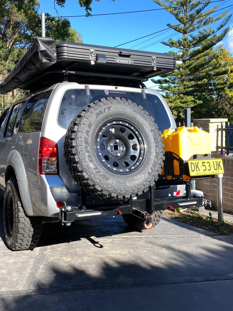 Load image into Gallery viewer, DUAL SWINGING SPARE WHEEL &amp; CARGO CARRIER | GEN5
