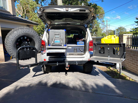 DUAL SWINGING SPARE WHEEL & CARGO CARRIER | GEN5