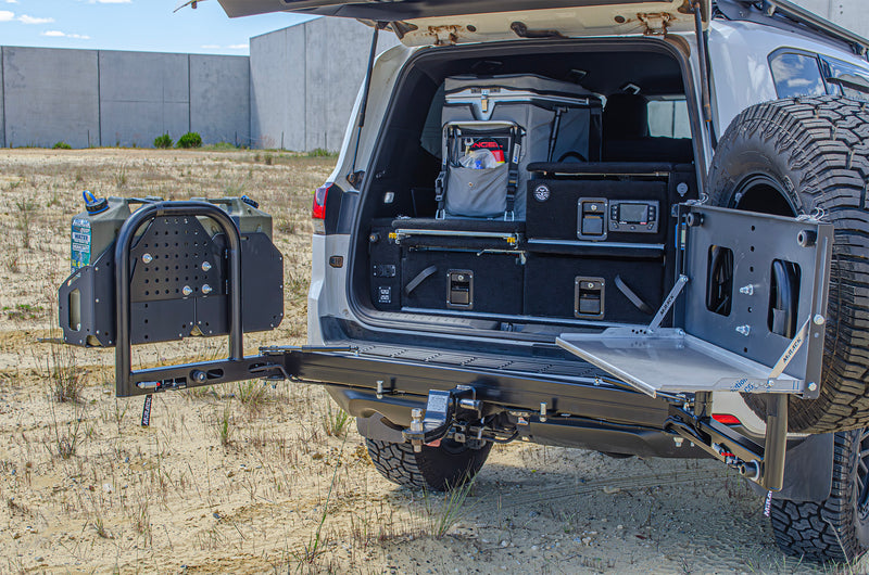 Load image into Gallery viewer, DUAL SWINGING SPARE WHEEL &amp; CARGO CARRIER | GEN5
