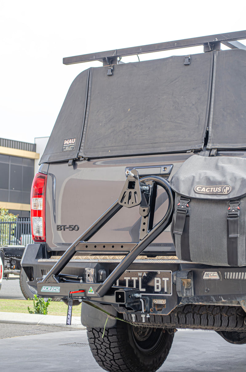Load image into Gallery viewer, MIRACK GEN4 SWINGING SPARE WHEEL CARRIER | BASICS BUNDLE
