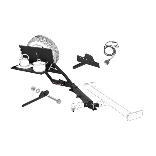 MIRACK GEN4 SWINGING SPARE WHEEL CARRIER | ULTIMATE BUNDLE