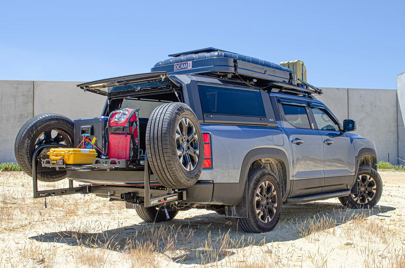 Load image into Gallery viewer, DUAL SWINGING SPARE WHEEL &amp; CARGO CARRIER | GEN5
