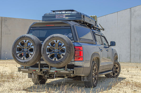 DUAL SWINGING SPARE WHEEL & CARGO CARRIER | GEN5