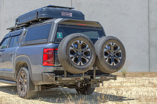 DUAL SWINGING SPARE WHEEL & CARGO CARRIER | GEN5