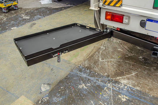 MIRACK SWINGING CARGO HITCH TRAY