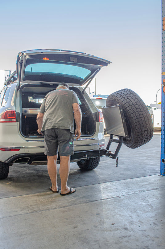 GEN4 SWINGING SPARE WHEEL CARRIER | BASICS BUNDLE