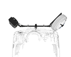 DUAL SWINGING SPARE WHEEL & CARGO CARRIER | GEN5