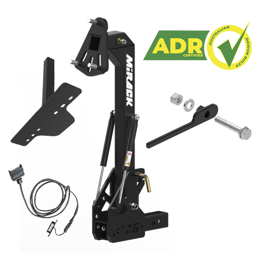 MIRACK GEN3 TILTING SPARE WHEEL CARRIER | BASICS BUNDLE