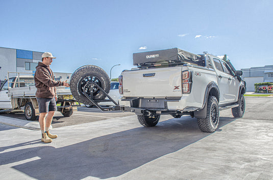 GEN4 SWINGING SPARE WHEEL CARRIER | BASICS BUNDLE