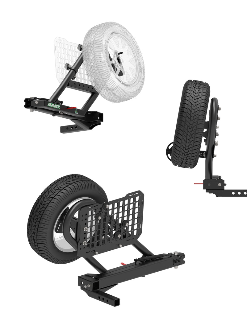 Load image into Gallery viewer, VAN MODEL SWINGING SPARE TYRE CARRIER
