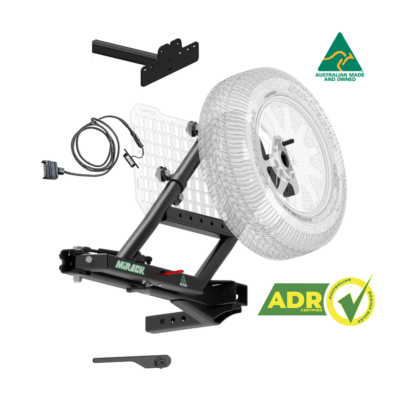 Load image into Gallery viewer, MIRACK VAN MODEL SWINGING HITCH CARRIER
