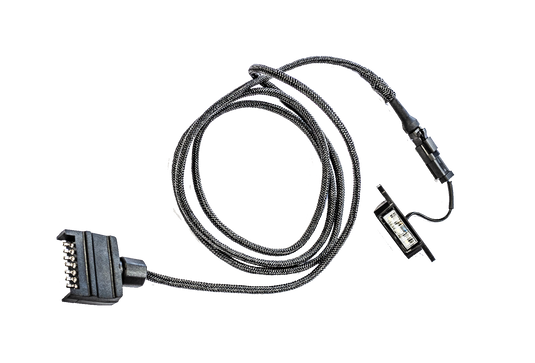 LED NUMBER PLATE LIGHTING HARNESS - 7 PIN FLAT