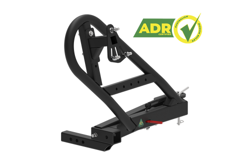 SWINGING SPARE WHEEL CARRIER | GEN4 | 2T TOWING