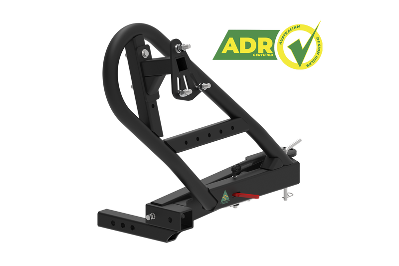 Load image into Gallery viewer, SWINGING SPARE WHEEL CARRIER | GEN4 | 2T TOWING
