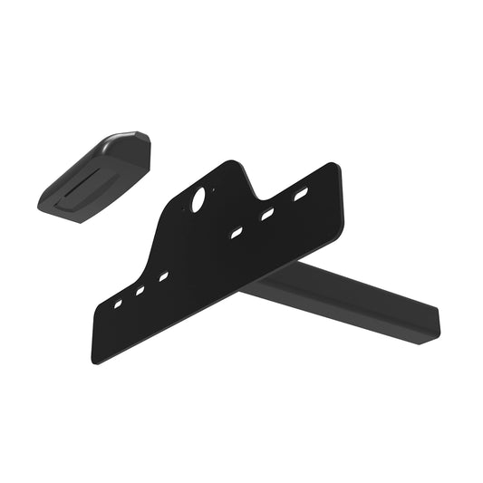 3D view of Mirack's sleek and durable number plate holder, enhancing your vehicle's look.